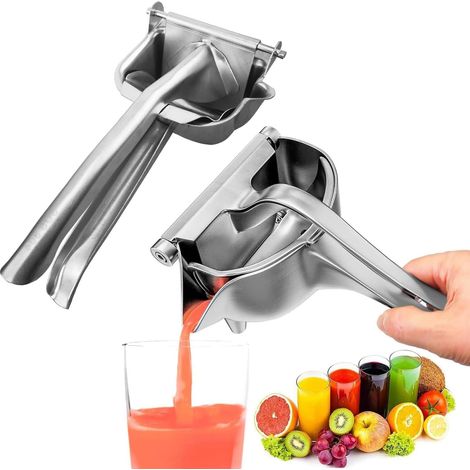 Extracteur de jus, Presse-agrumes, bar, presse-agrumes manuel en acier inoxydable 304, pour citrons, oranges, citrons verts, grenades