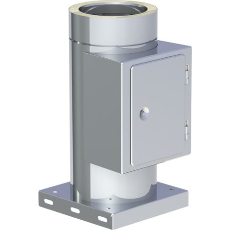 Elément d'inspection Diam 180 mm avec plaque de base intégrée