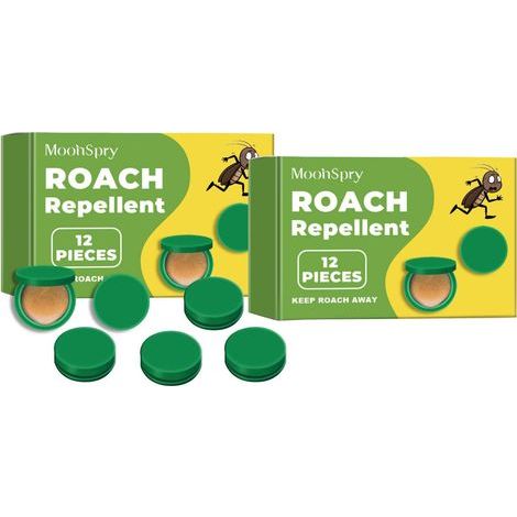 Long-lasting cockroach bait stations, 24 pieces, for indoor/outdoor use (1/4)