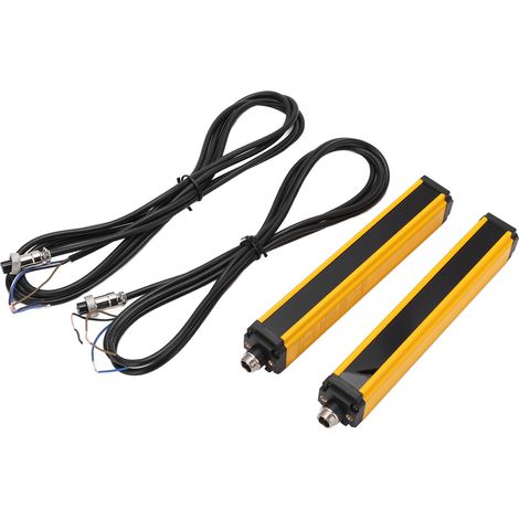 BEM0820-A-140NB Barrière immatérielle de sécurité à quatre faisceaux IP65, écran infrarouge de 20 mm, dispositif anti-interférences (1/5)
