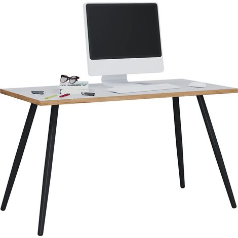 Mesa de escritorio de madera Salia 110x50 70x110x50 - VCM (1/2)