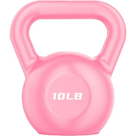 Haltère Poire en PE Rose 10LB pour Entraînement Fonctionnel et Plyométrique (1/5)