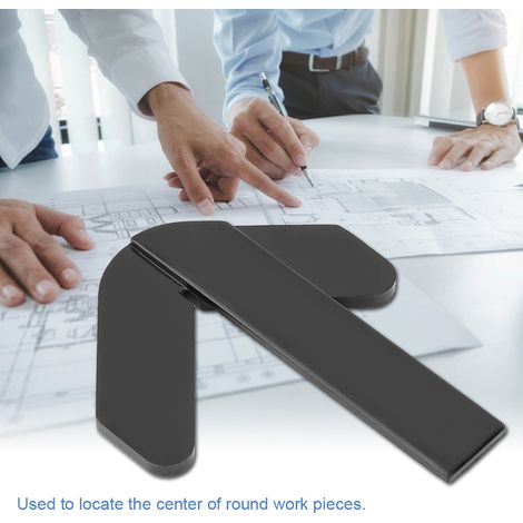 Règle de centrage en plastique Z073B outil de mesure pour mini tour et fraiseuse (1/5)