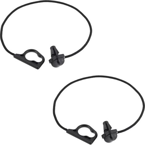 Lot de 2 sangles d'étagère arrière 13367836 pour Opel pour Corsa D S07 2007–2015 pour Corsa E 5 portes à hayon 2015 et Opel (1/5)