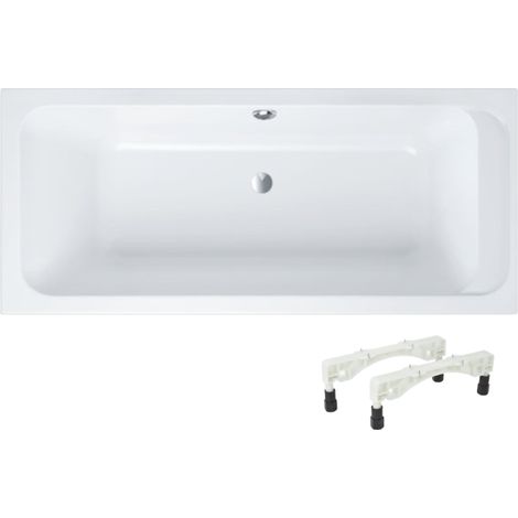 Bañera recta 170 X 80 VILLEROY ET BOCH Architectura acrílico con pies