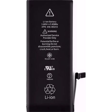 BATERIA NUEVA iPhone 7 4,7 pulgadas APN 616-00255 1960mAh Capacidad original
