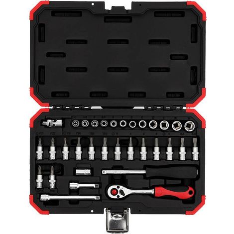 Gedore RED R49003033 Jeu de clés à douille 33 pièces 3300051 (1/5)