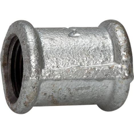 Riegler Muffen 270, IG/IG, Rp 3/8, schwarzer Temperguss feuerverz. (1/2)