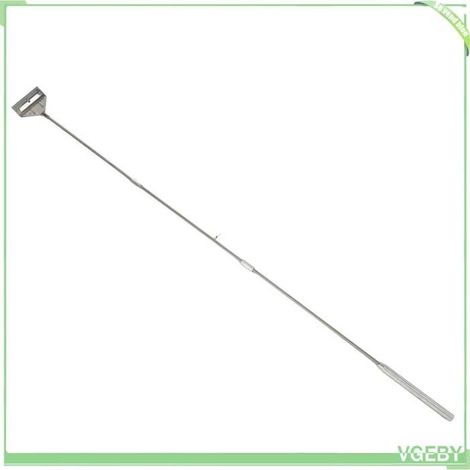 Grattoir d'aquarium - FAFEICY - 90 cm - Acier inoxydable - Lame 60 mm - 10 lames de rechange (1/5)