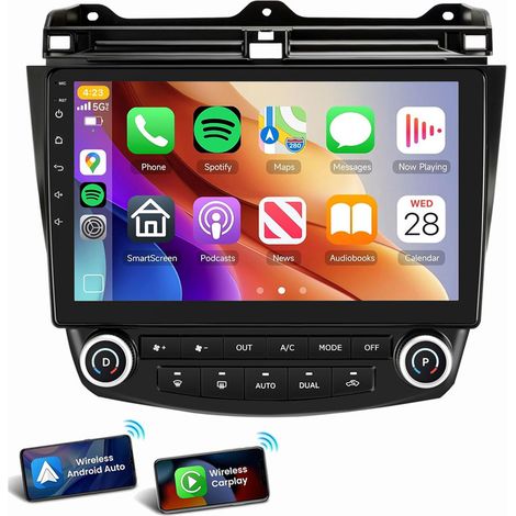 Autoradio Carplay avec navigation GPS et WIFI pour Honda Accord 7 VII (2003-2007) 1+32G (1/5)