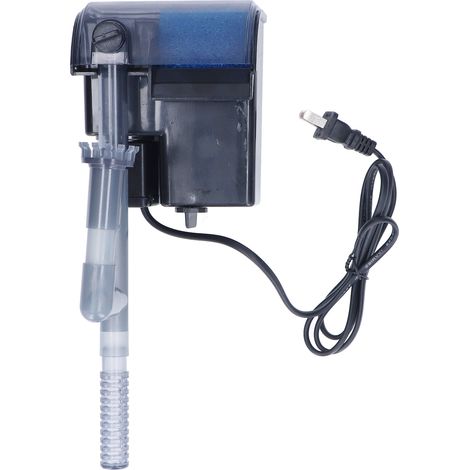 Filtre pour aquarium 10 W 3 en 1, petit filtre silencieux, pompe de filtration externe cascade CN 220 V (1/5)