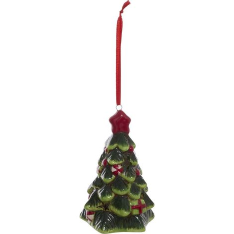 Lampada a sospensione luminosa a forma di abete in ceramica, 10 cm - Atmosphera créateur d'intérieur (1/3)