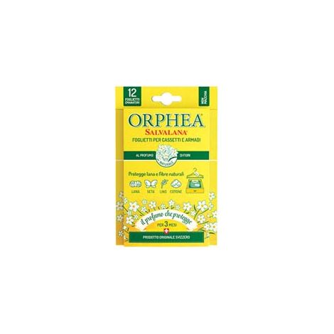 SALVALANA FOGLIETTI PER CASSETTI E ARMADI AL PROFUMO DI FIORI- - pz.12 - 24 pezzi ORPHEA