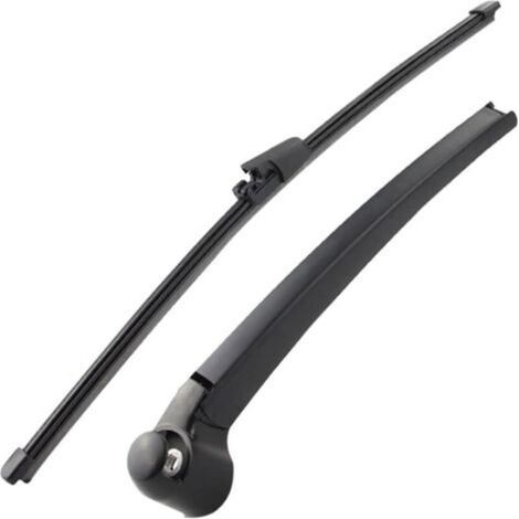 Brazo de limpiaparabrisas trasero negro con escobilla, compatible con Golf 5 Mk4 Mk5 2003-2008. (1/4)