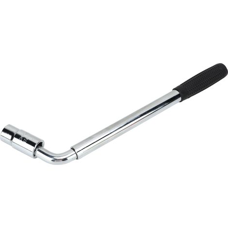Clé à roue télescopique avec 2 douilles 17-19 mm et 21-23 mm CR-V, clé à roue universelle extensible (1/5)