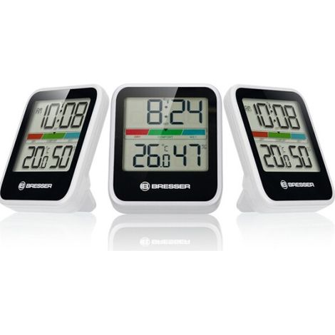 Stazione Meteorologica Bresser Termo Igrometro Climate Set di 3 colori bianchi 7000016 GYE000 (1/4)