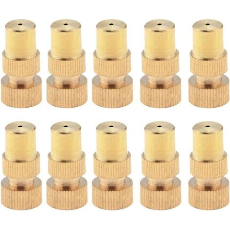 Buse de pulvérisation agricole en laiton M14 x 1 5 à hauteur réglable pour une couverture 360 degrés, convient l'irrigation du jardin et le refroidissement petites surfaces - (1/5)