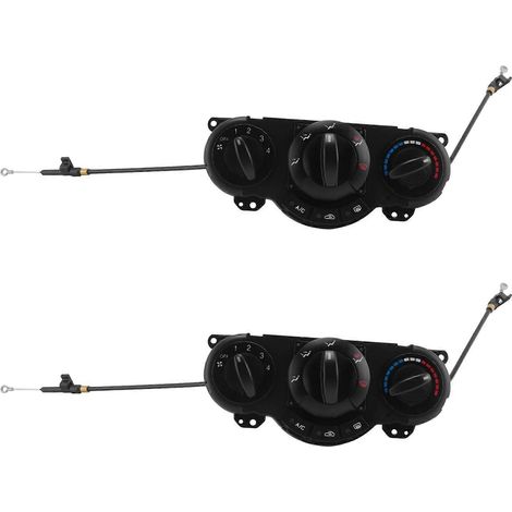 2x Bedienfeld für Klimaanlage/Heizung 96615408 Klimaanlagenschalter für Daewoo Lacetti Chevrolet Nubira Optra (1/5)