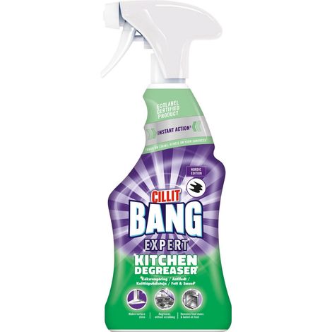 Produit d'entretien Cillit expert kitchen degreaser rapide sans frottement 500ml (1/2)