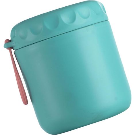 Tasse à soupe portable en acier inoxydable de 430 ml, verte (1/5)