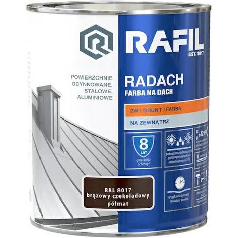 Rafil Radach schokoladenbraune Dachfarbe 0,75 l (1/2)