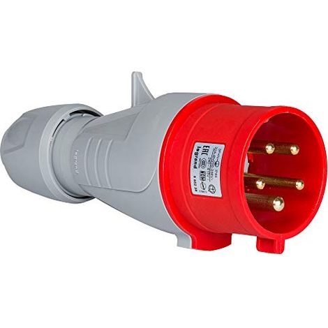 Spina elettrica Legrand P17 Rosso 32A Plastica resistente
