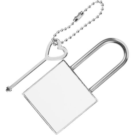 Cadenas petit format avec clé facile à transporter et à (1/5)