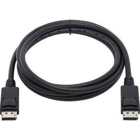 DisplayPort-Kabel EATON P580-006 1,83 m Schwarz, DisplayPort zu DisplayPort, Sicherheitsverriegelung, 4K 60 Hz (1/5)