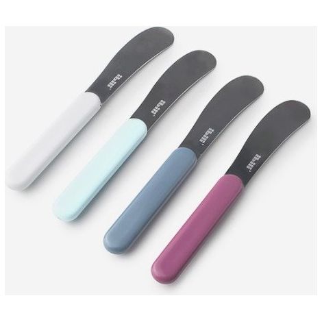 Espátula para mantequilla de 14,8 cm, colores surtidos