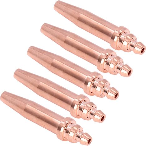 5 Embouts de coupe acétylène 2 G02-2, buses chalumeau consommables pour machine intégrée, accessoires torche (1/5)