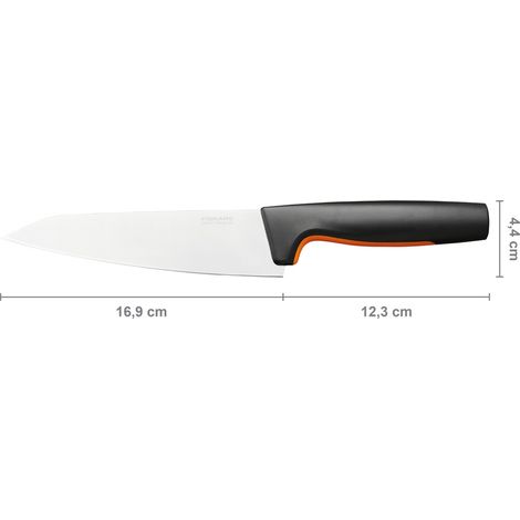 Fiskars 1057535  Küchenmesser Schwarz Länge 291 mm (1/5)