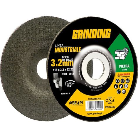 GRINDING INDUSTRIALE DISCO PIETRA DEPRES 115X3,2