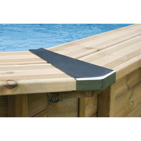 Eckverbindung für Pool, oval 8 Stück