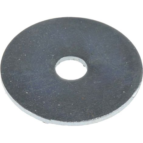Rs Pro – Rondelle plate acier galvanisé 30mm pour vis M6 – Lot de 100 – Protection contre la corrosion – Pour assemblages mécaniques
