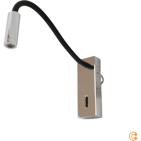 [NEUWERTIG] B-Ware Lucande Wandleuchte Leselampe Bernardo Led Flexarm Silber Schwarz Leuchte Lampe