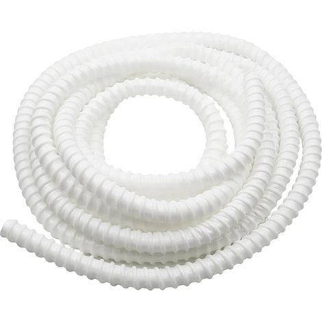 5 M Tuyau Condensat Clim Ø16 mm Tuyau ÉVacuation Condensat Clim, Blanc (1/5)