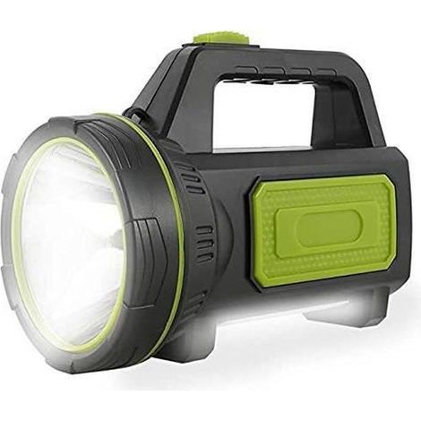 Extrem leistungsstarke, wiederaufladbare LED-Taschenlampe, 135.000 Lumen, 6000-mAh-Akku, seitlicher Lichtstrahl, wasserdichte Hochleistungs-Taschenlampe für Wanderungen (1/4)