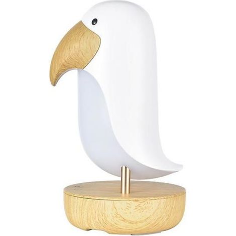 1 Pc drôle veilleuse mignon canard forme Silicone lampe dormir veilleuse chambre lumière douce cadeau d'anniversaire (1/4)