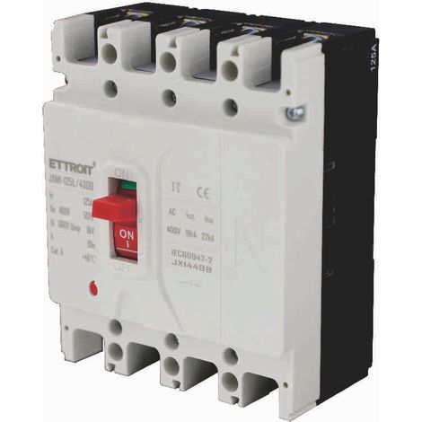 ETTROIT JX14498 MCCB MCCB MCCB 4P 125A 380V-22KA
