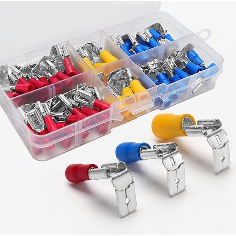 Cosses Electriques – YIXISI 80 exemplaires Piggyback Connecteur à Sertir Électrique Set Bornes (1/5)
