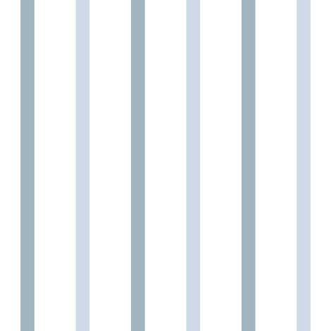 Papier peint rayures fines bleu glacier blanc (1/2)