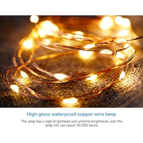 Guirlande lumineuse cascade, guirlande lumineuse décorative en forme d'étoile, guirlande féérique scintillante avec télécommande (1/5)