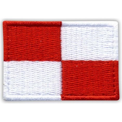 Aufnäher-Flagge für Uniformen – zum Aufnähen – gestickter Aufnäher/Abzeichen/Emblem