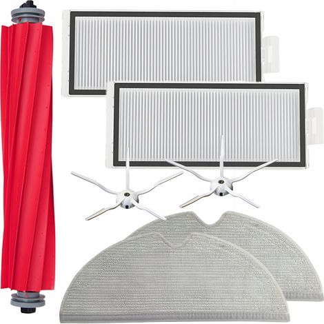 SET ACCESSORI SPAZZOLE FILTRI MOP per XIAOMI ROBOROCK Q7 MAX MAX+ T8 (1/5)