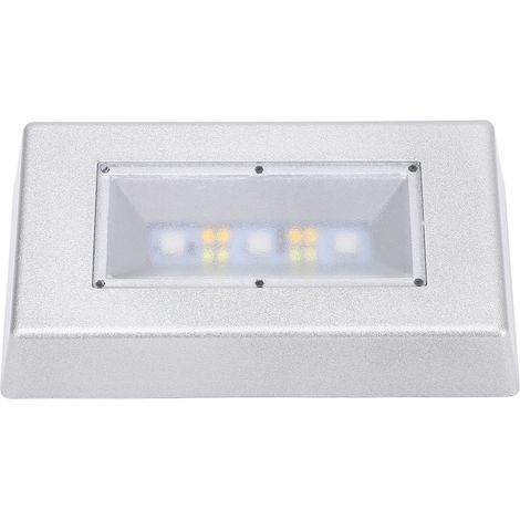 Socle lumineux LED rectangulaire alimenté par USB et batterie, 7 couleurs et plusieurs modes d'affichage. (1/5)