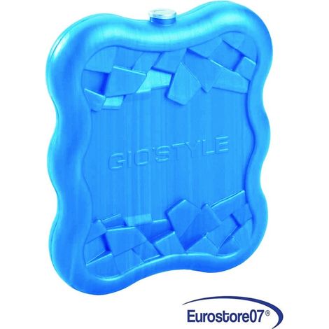 Accumulatore freddo ghiaccio sintetico giostyle - gr.1000 - cm.17x3,7x20,5 (1/4)
