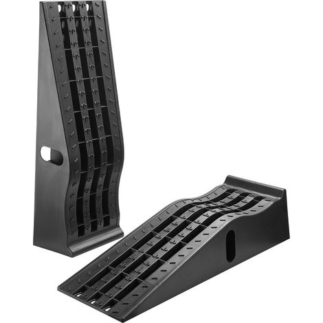 Rampes de voiture 2 PCS capacité 5897 kg hauteur de levage 155 mm pour garage entretien SUV camion réparation portable (1/5)