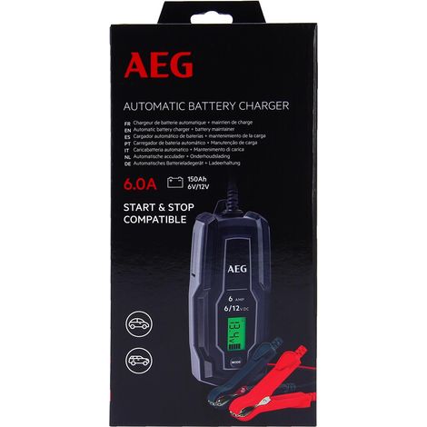 AEG Chargeur de batterie 6A 12V