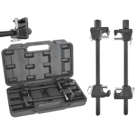 SET 2 ESTRATTORI AMMORTIZZATORI MOLLE SMONTAGGIO MOLLA CON PROTEZIONE MC PHERSON