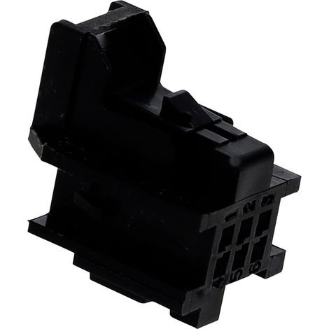 TE Connectivity Buchsengehäuse-Kabel Polzahl Gesamt 6 Rastermaß: 2.54 mm 144095-2 1 St.